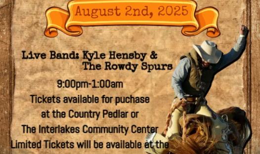 Poster - Interlakes Annual Rodeo Dance