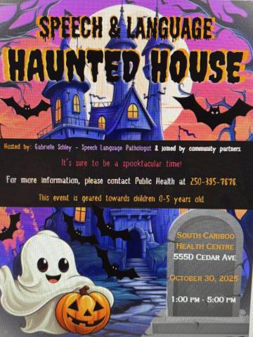 haunted house poster