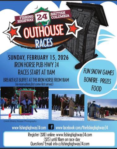 Poster - Outhouse Races