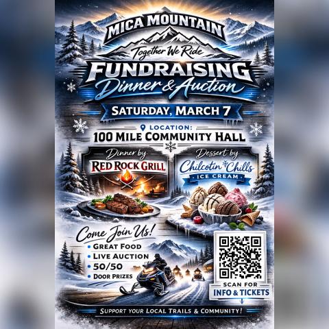 Poster - Dinner and Auction Fundraiser