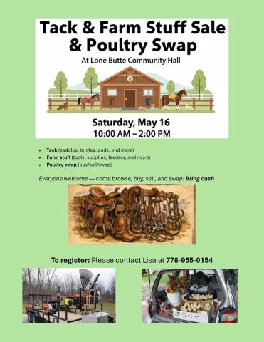 tack and farm sale
