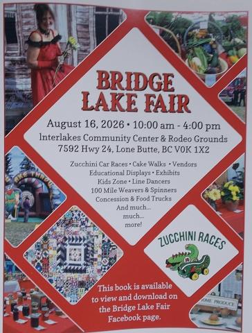 Poster - Bridge Lake Fair