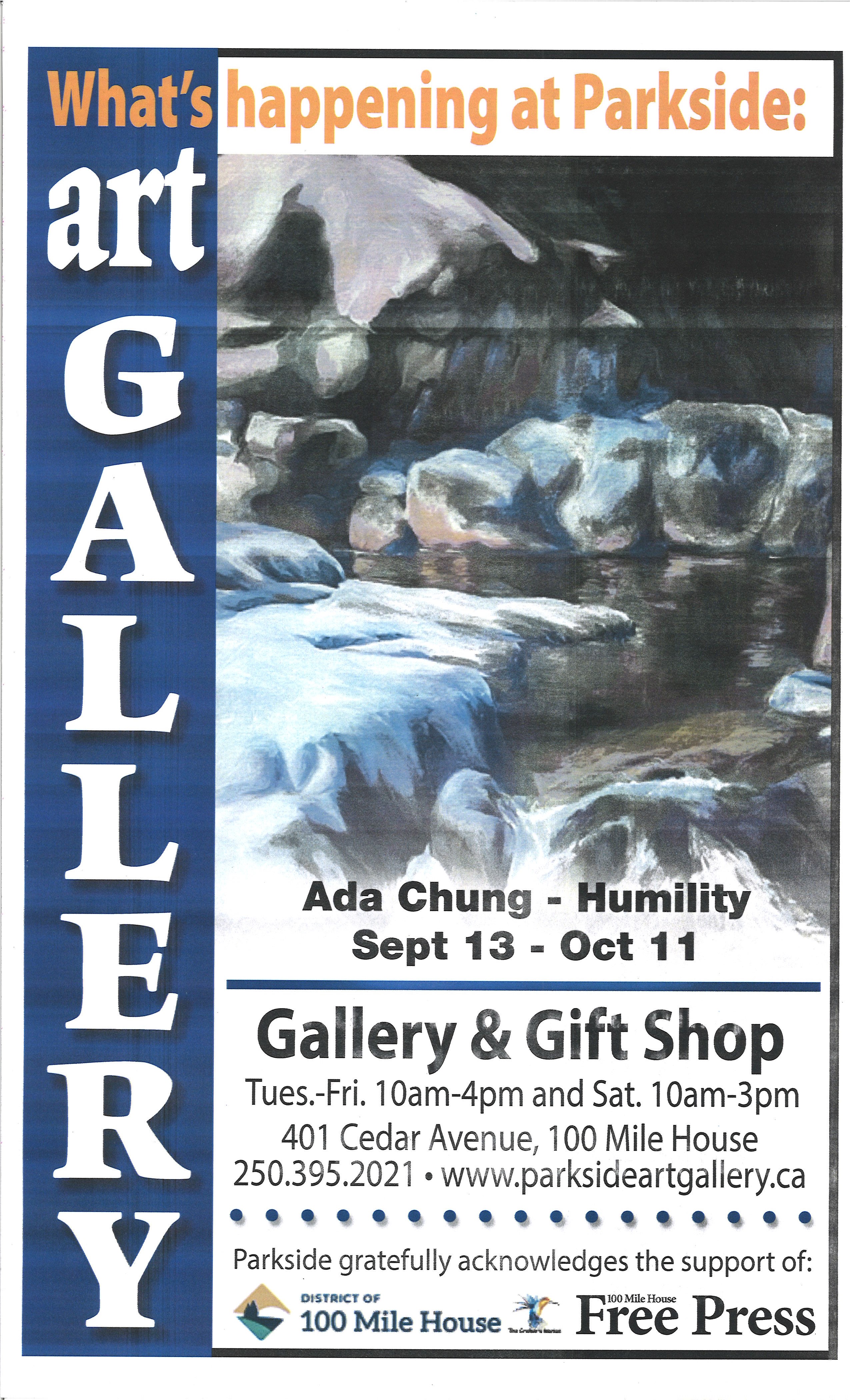 Poster - Parkside Art Gallery