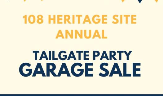 garage sale poster
