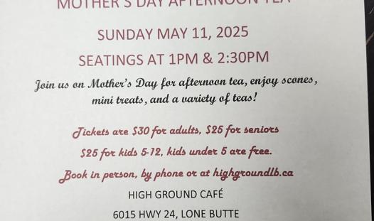 Mother's Day Tea