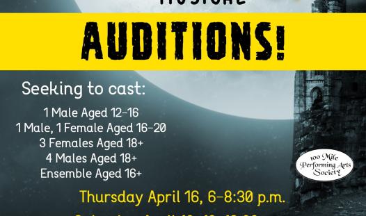 Poster - The Adams Family Auditions