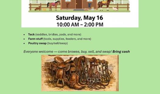 tack and farm sale