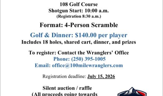 wranglers dinner poster
