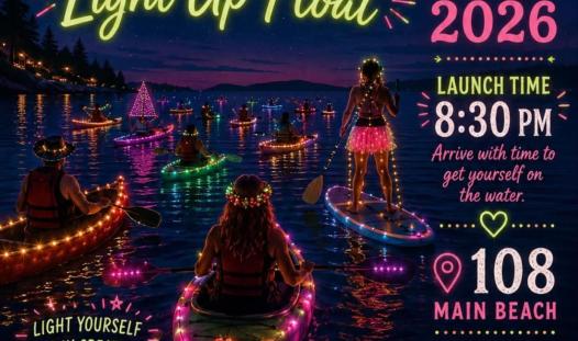Poster -Strawberry Full Moon Light up Float