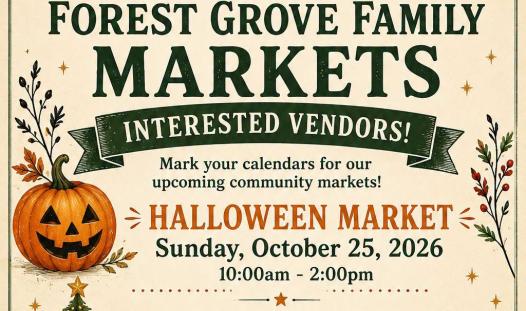 Poster - Forest Grove Family Market