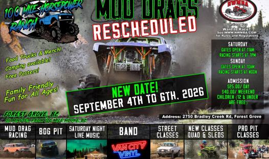 Mud Races 100 Mile Horsepower Ranch