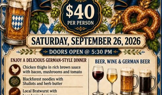 Poster - Oktoberfest Dinner and Dance
