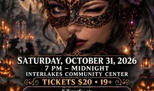 Poster - Halloween Dance & Wink Murder Mystery 