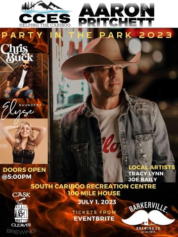 Aaron Pritchett - Party in the Park 2023