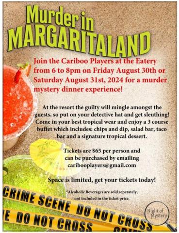 Poster - Murder in Margaritaland