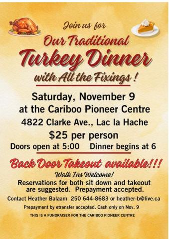 Poster - Cariboo Pioneer Centre
