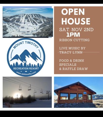 Mt Timothy Open House