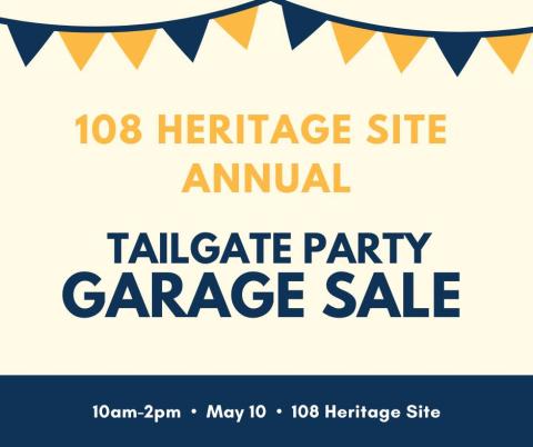 garage sale poster