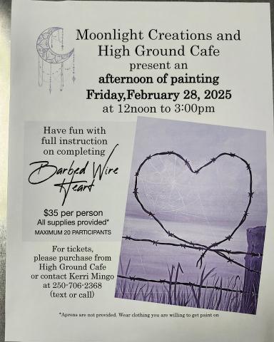 paint night poster