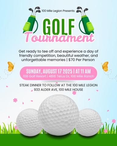 Poster - Golf Tournament