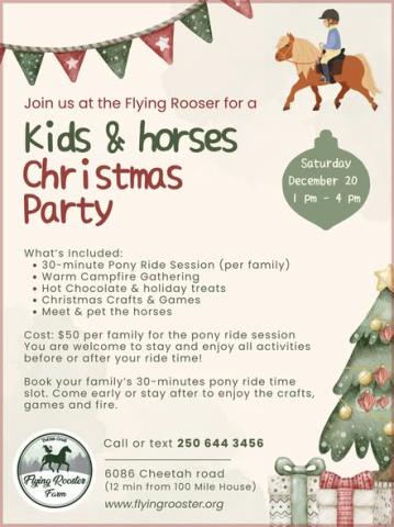 horse christmas party