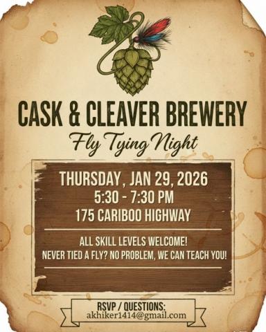 fly tying advertisement