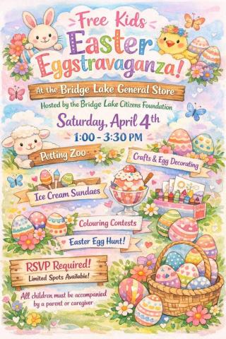 Bridge Lake Easter Event