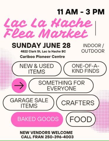 lac la hache flea market