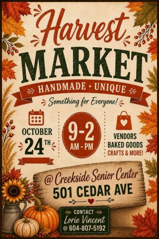Poster - Harvest Market