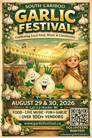 south cariboo garlic festival 2026