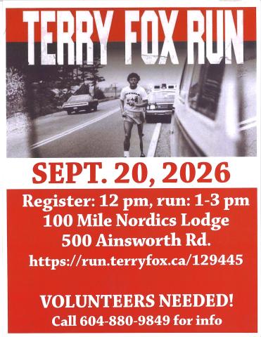 Poster - Terry Fox Run