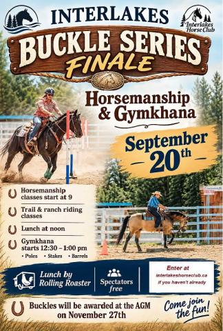 Poster - Interlake's Buckle Series Finale