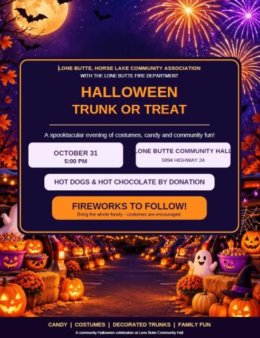 Poster - Halloween Trunk or Treat